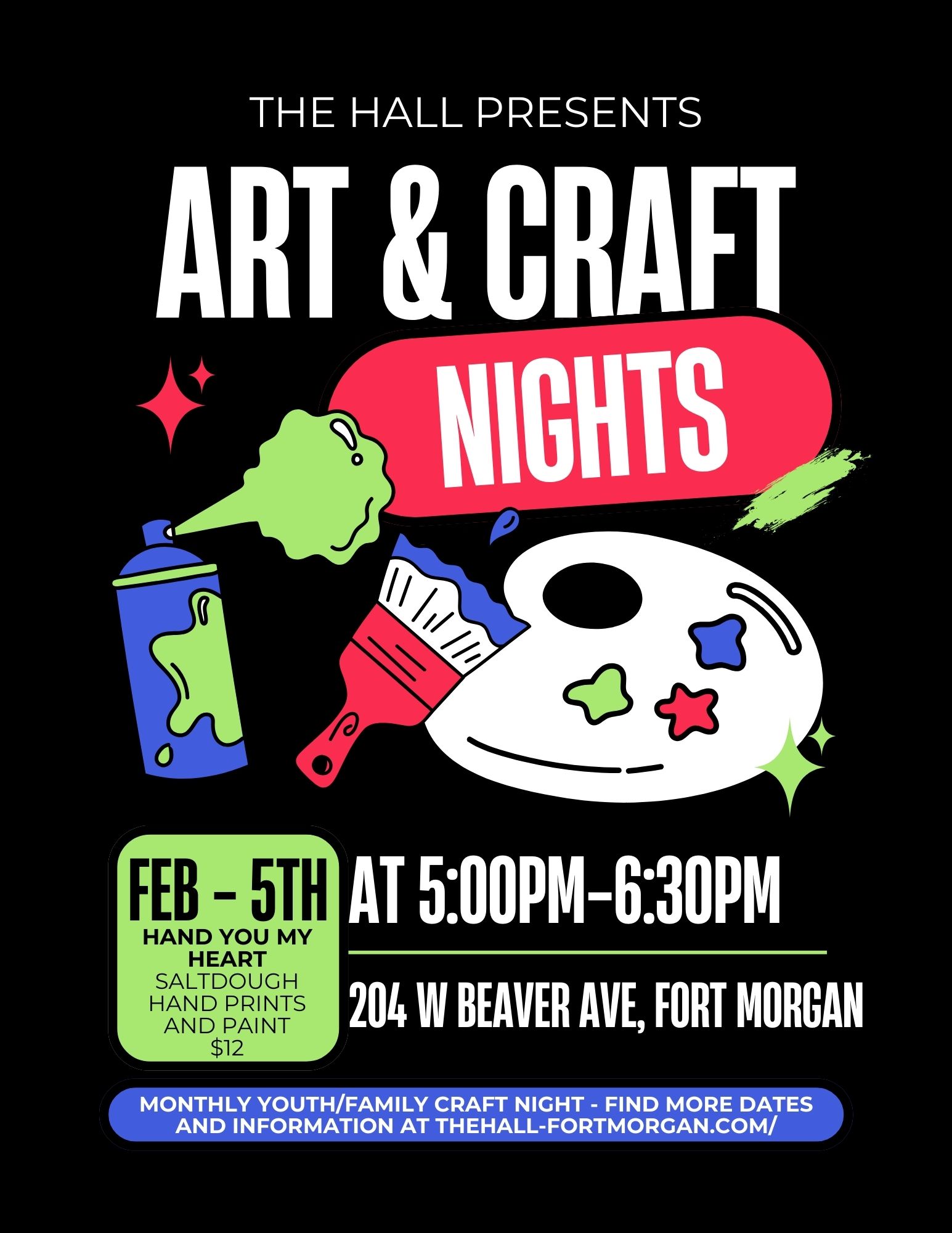Art & Craft Night – Hand You My Heart